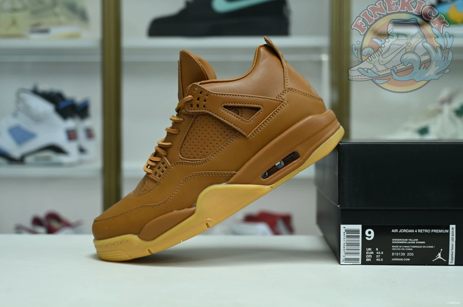Air Jordan Jordan retro wheat ginger 4 1028